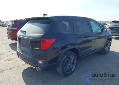 2022 Honda Passport Awd Ex-L z USA, uszkodzony, nr VIN 5FNYF8H53NB009333